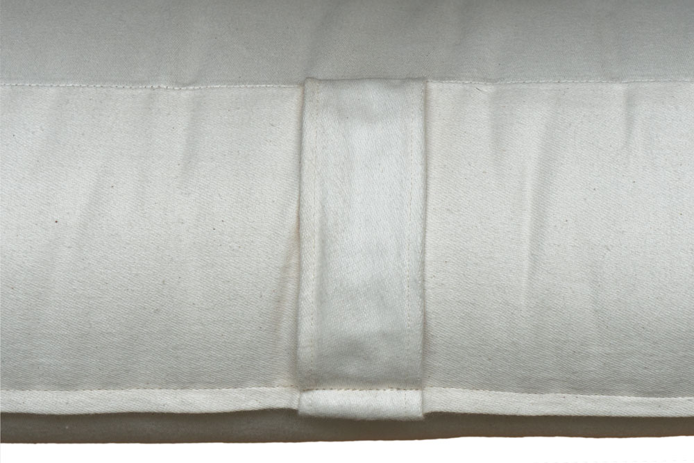 Futon with edge and turning handles