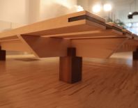 Solide Tischlerarbeit, produziert in Deutschland.