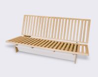Futon sofa "EINS" - beech wood
(Illustration: Limewood, no longer available)